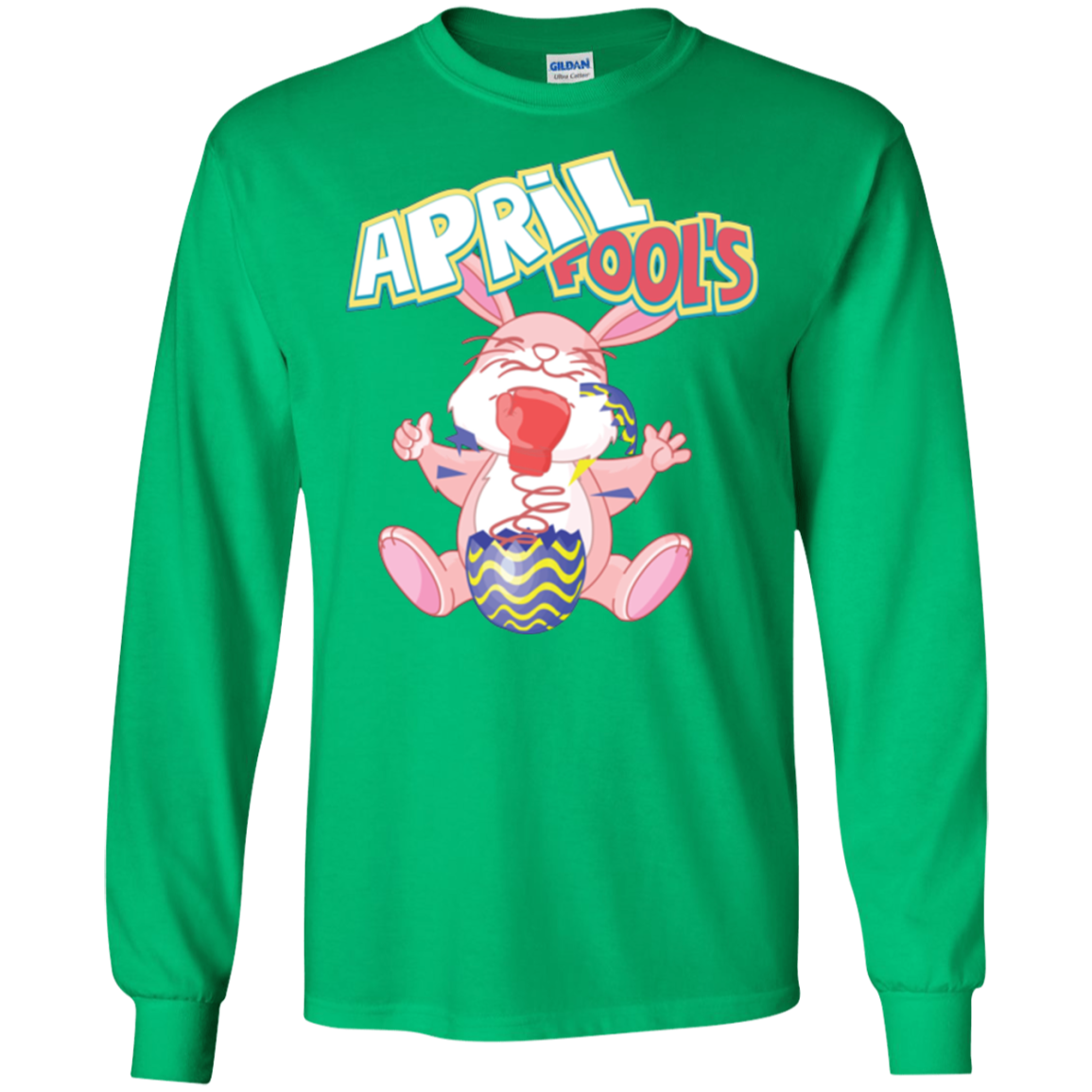 April Fools Cute Easter Bunny 2018 Gift T-Shirt Men & Women