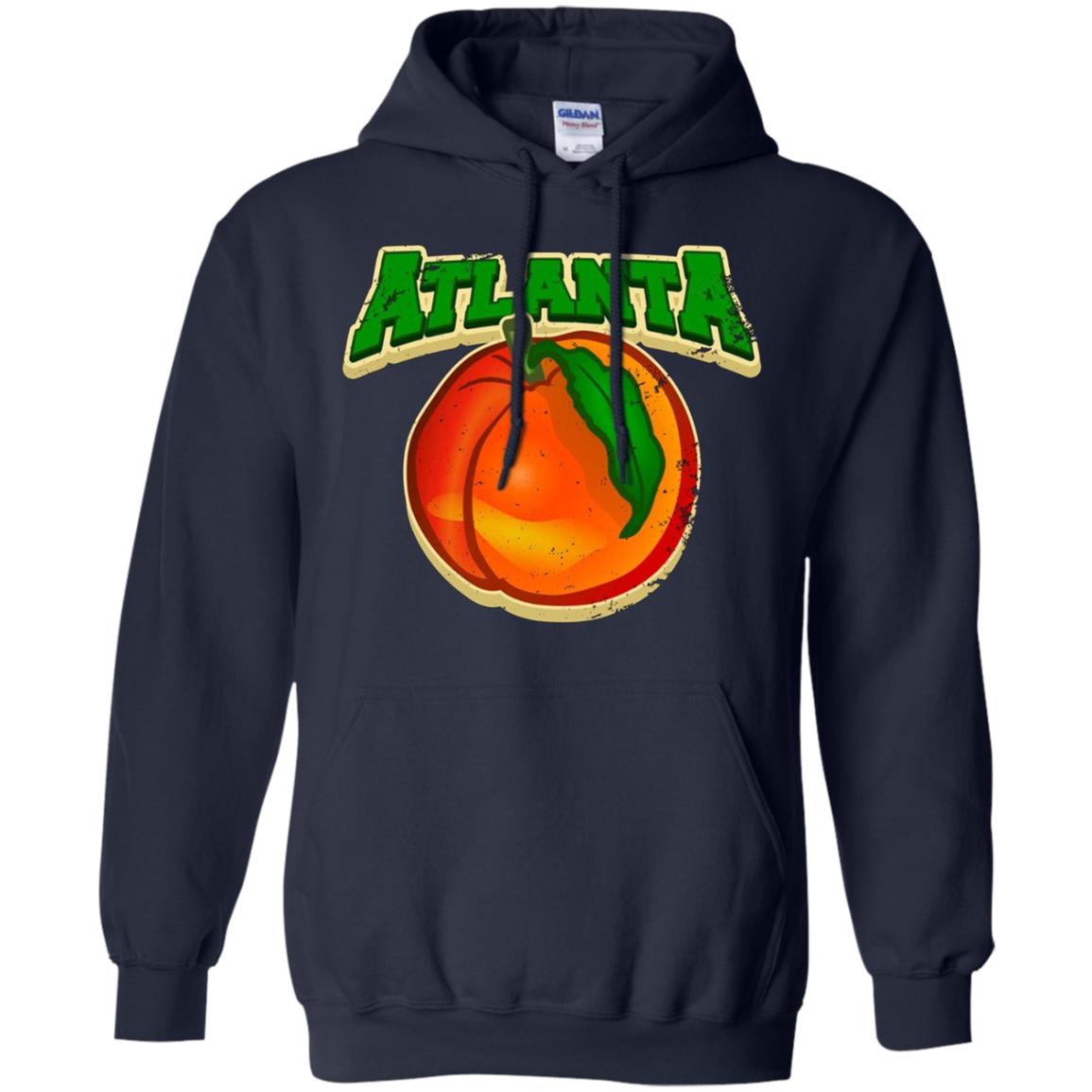 Atlanta Georgia GA Peach Souvenir T-shirt