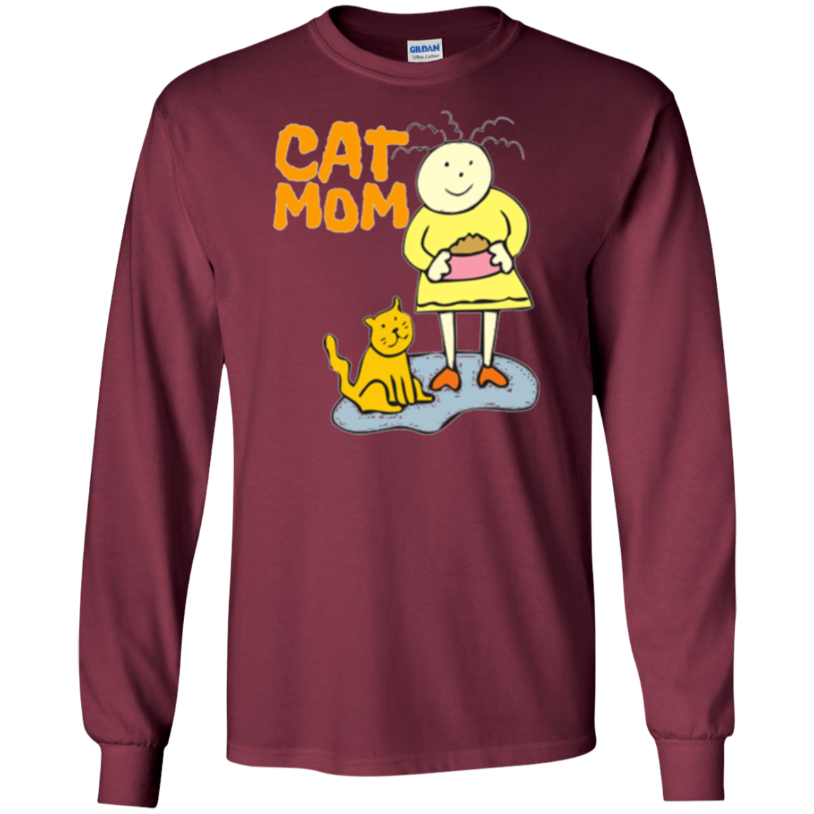 "Cat Mom" Cat Lover Cat Owner Cat Crazy T-Shirt