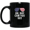 Image of American Flag Sunglasses 4th of July Shirt Gift USA Fourth