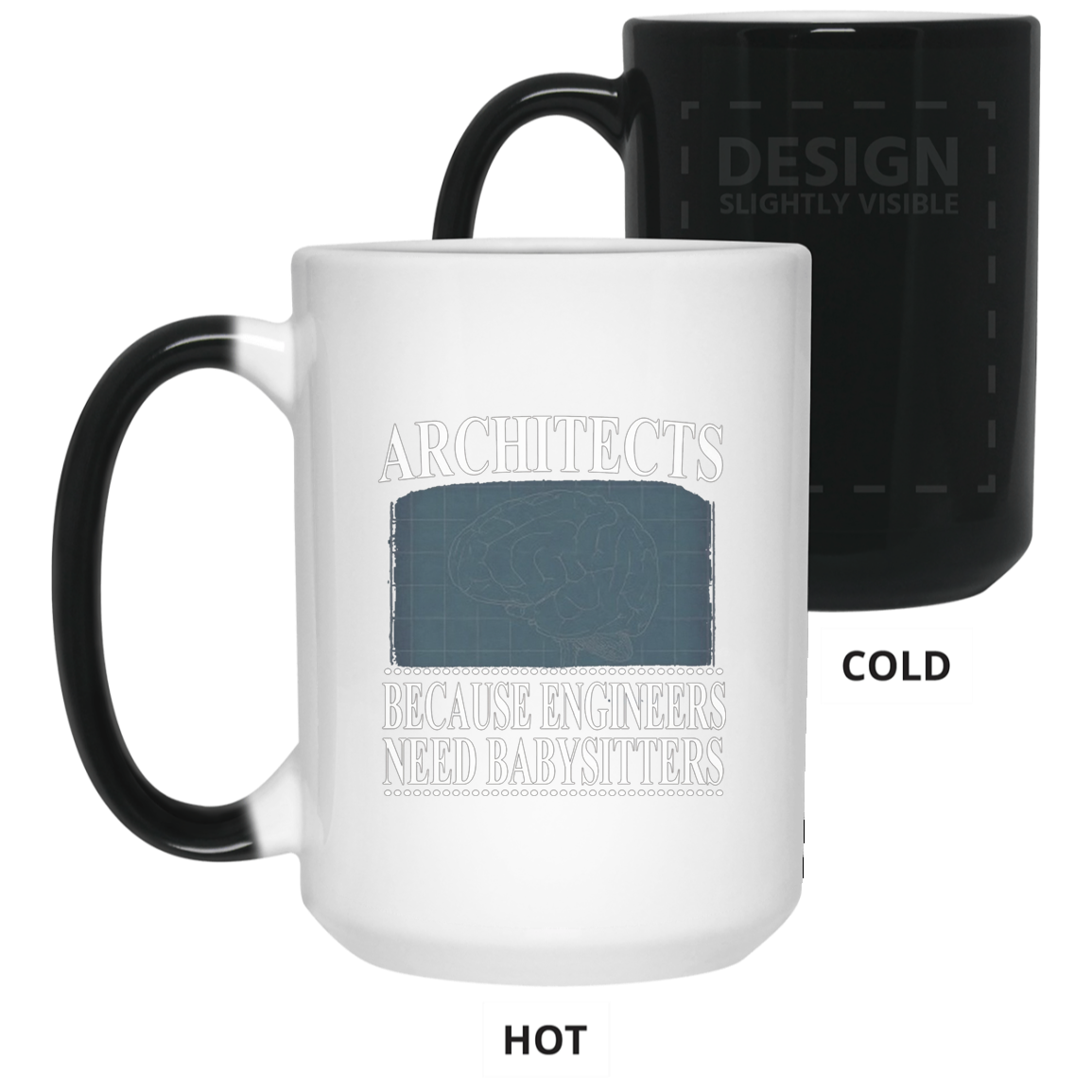 Architects Because Engineers Need Babysitters - Cool T-Shirt