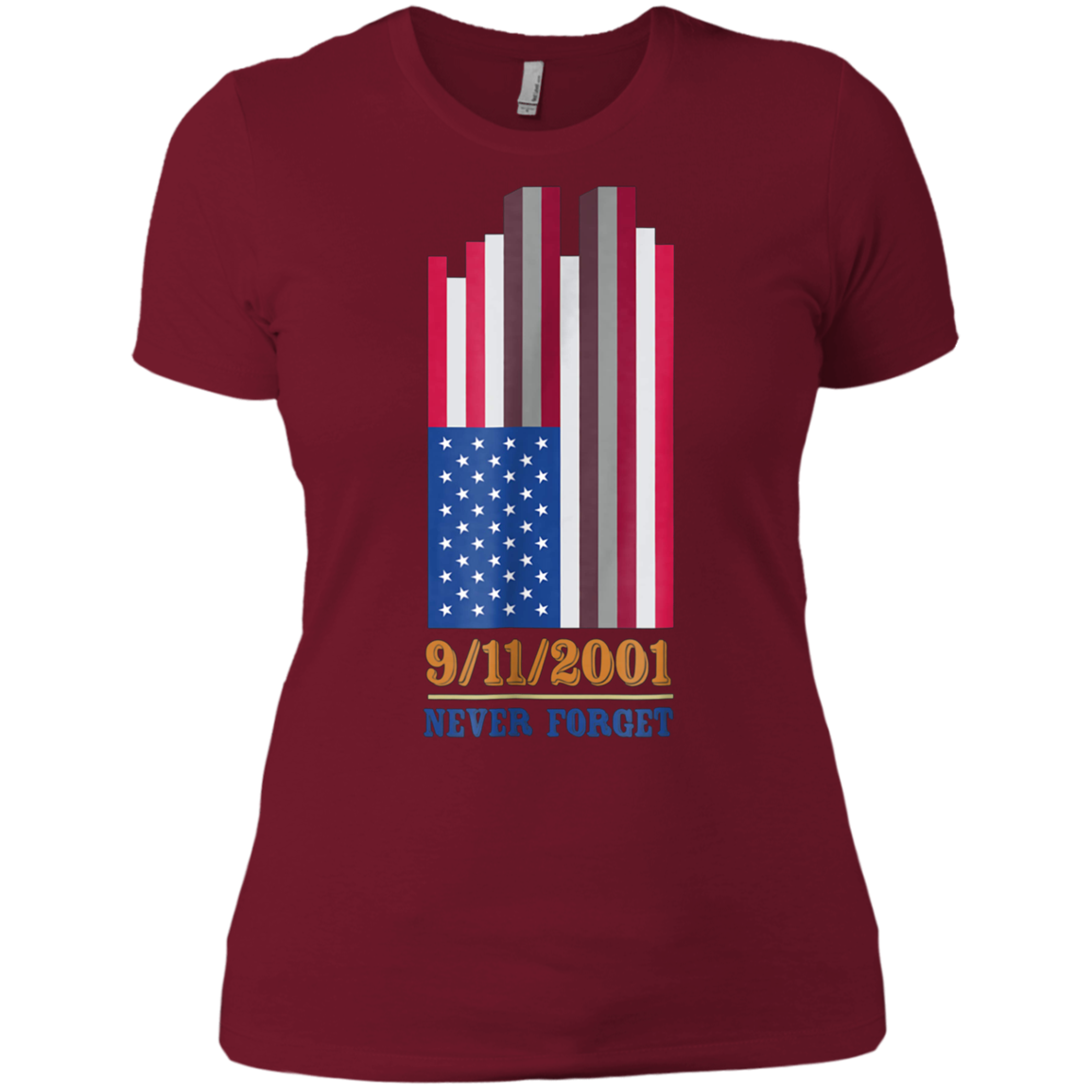 09-11-2001 Never Forget Twin Tower Was Attacked T-shirt