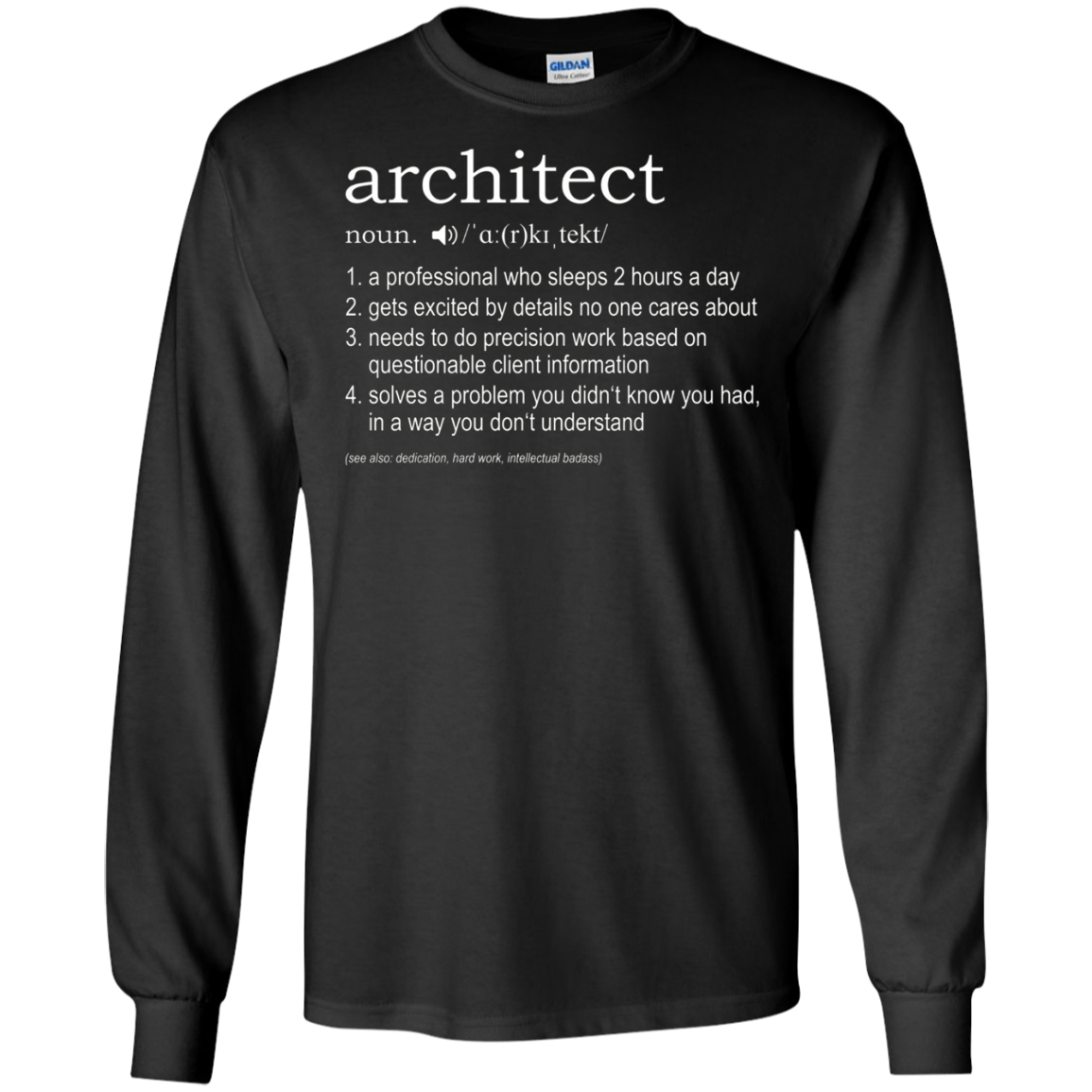 Architect Definition T-Shirt - funny TShirt for architects