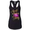 Image of April Birthday Purple Lips Slay T-shirt Birthday Gift