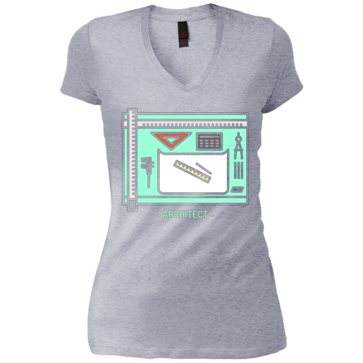 Architecture Tools Graphic Print Shirt Gift For Architect