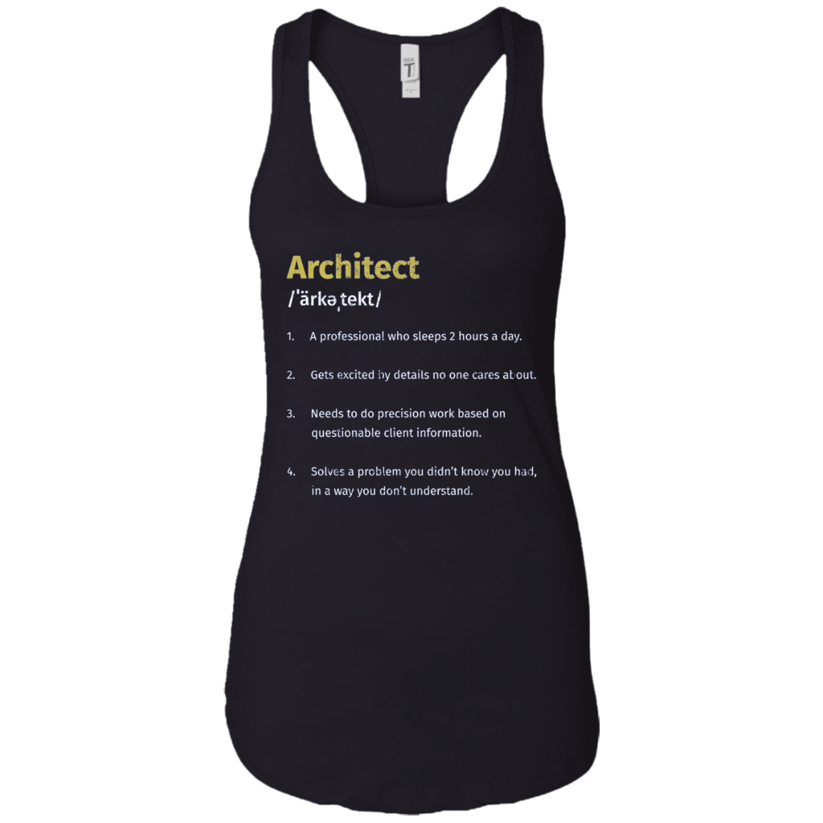 Architect Definition Architecture Distressed Long T-Shirt