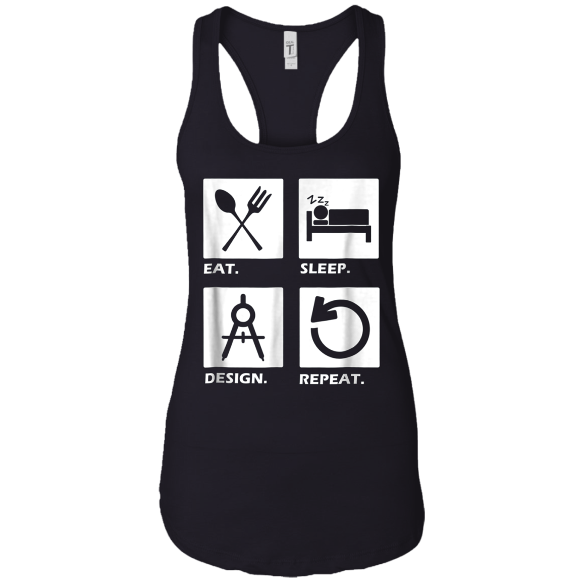 Architect funny T Shirt Man Women Eat Sleep Design Tee