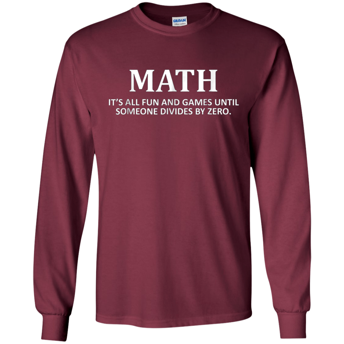 "It's All Fun and Games Until" Math Nerd T-shirt for Teacher