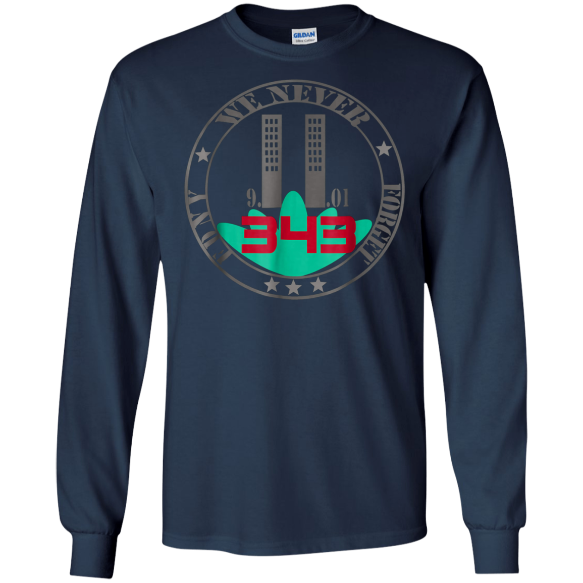 Always Remember Twin Tower Never Forgive T-shirt Sept 11th