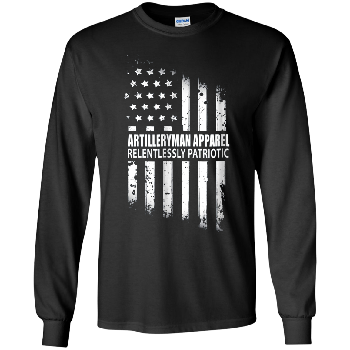 Artilleryman T-shirt, Artillery Apparel Relentless Patriotic