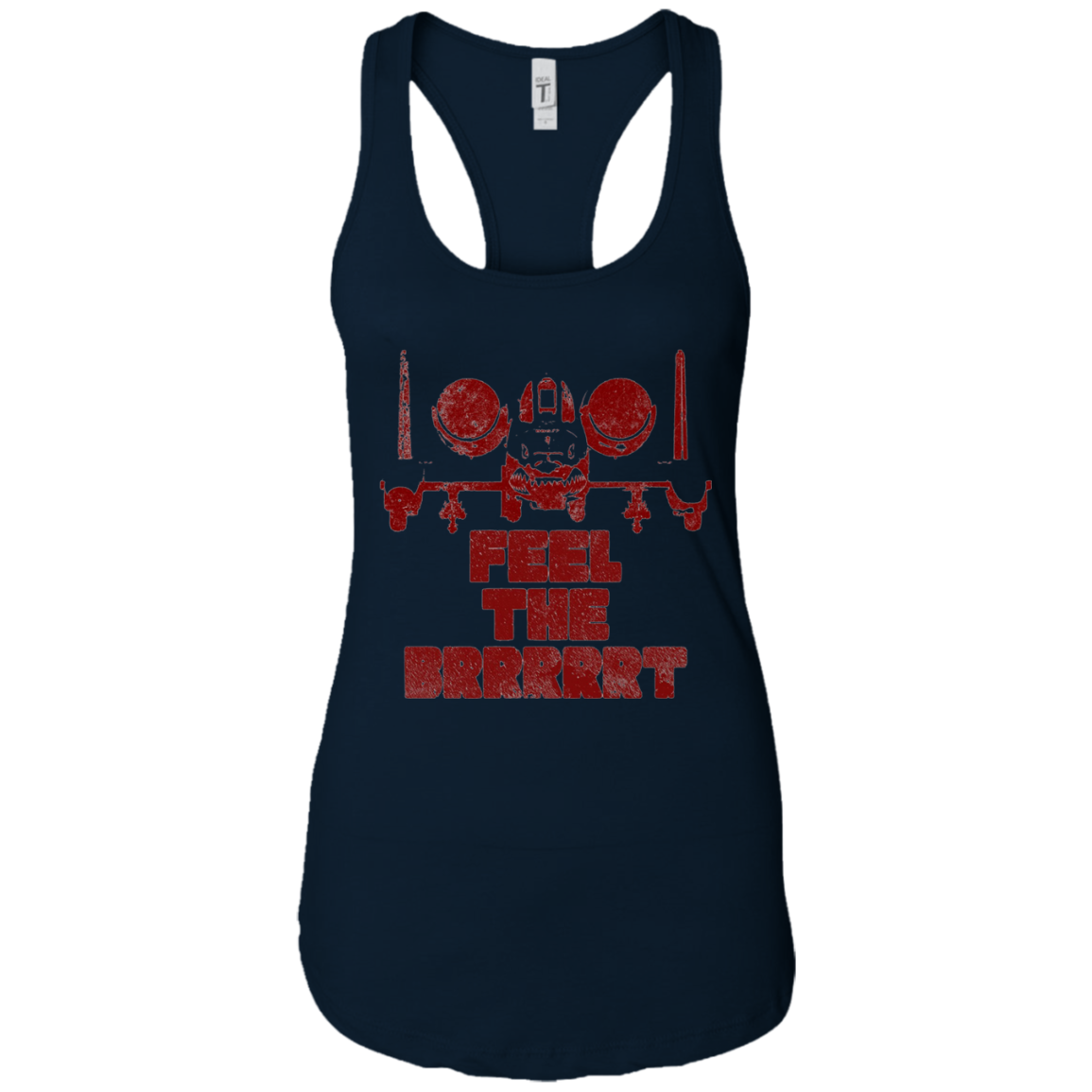 A10 Warthog Feel The Brrrrrt Military USAF T Shirt