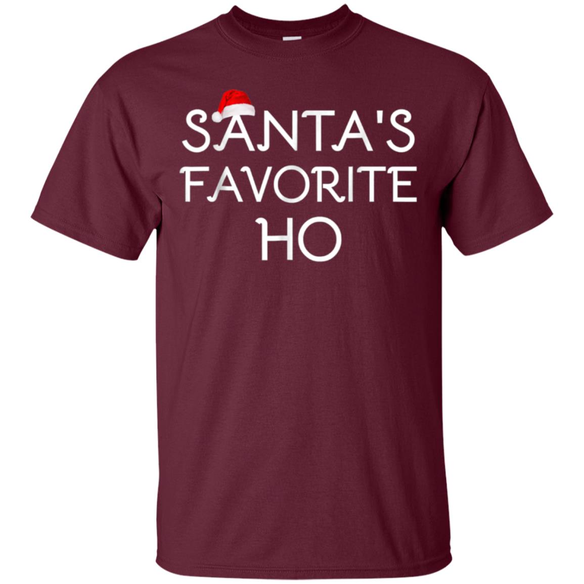Santa's Favorite Ho Tshirt Funny Christmas Gift Tee Shirt