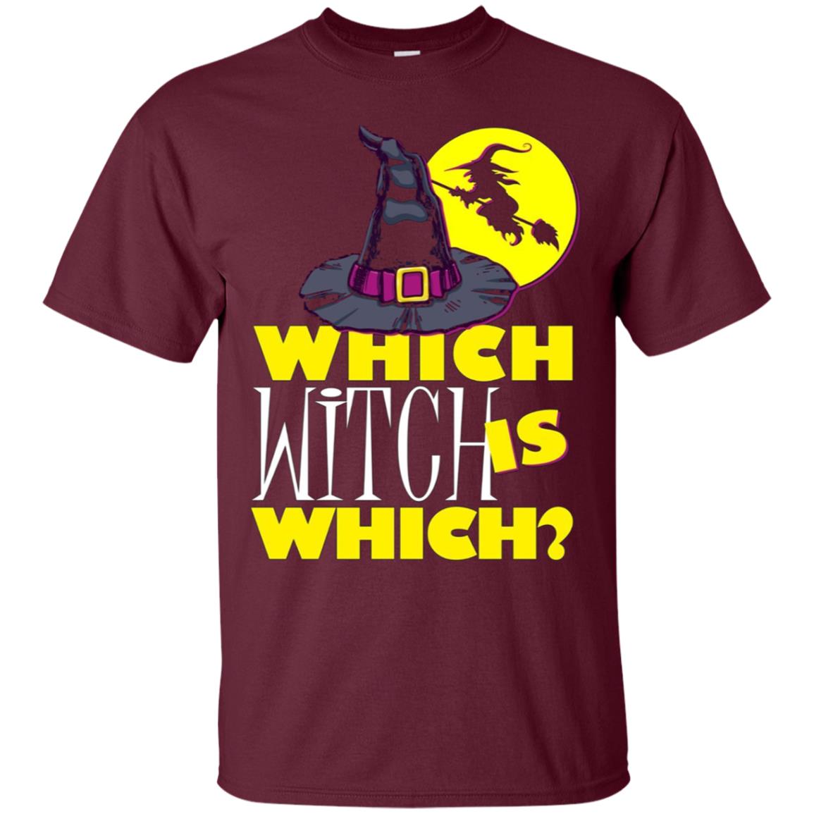 Funny Halloween T-Shirt Which Witch Is Which. Teacher Gift.