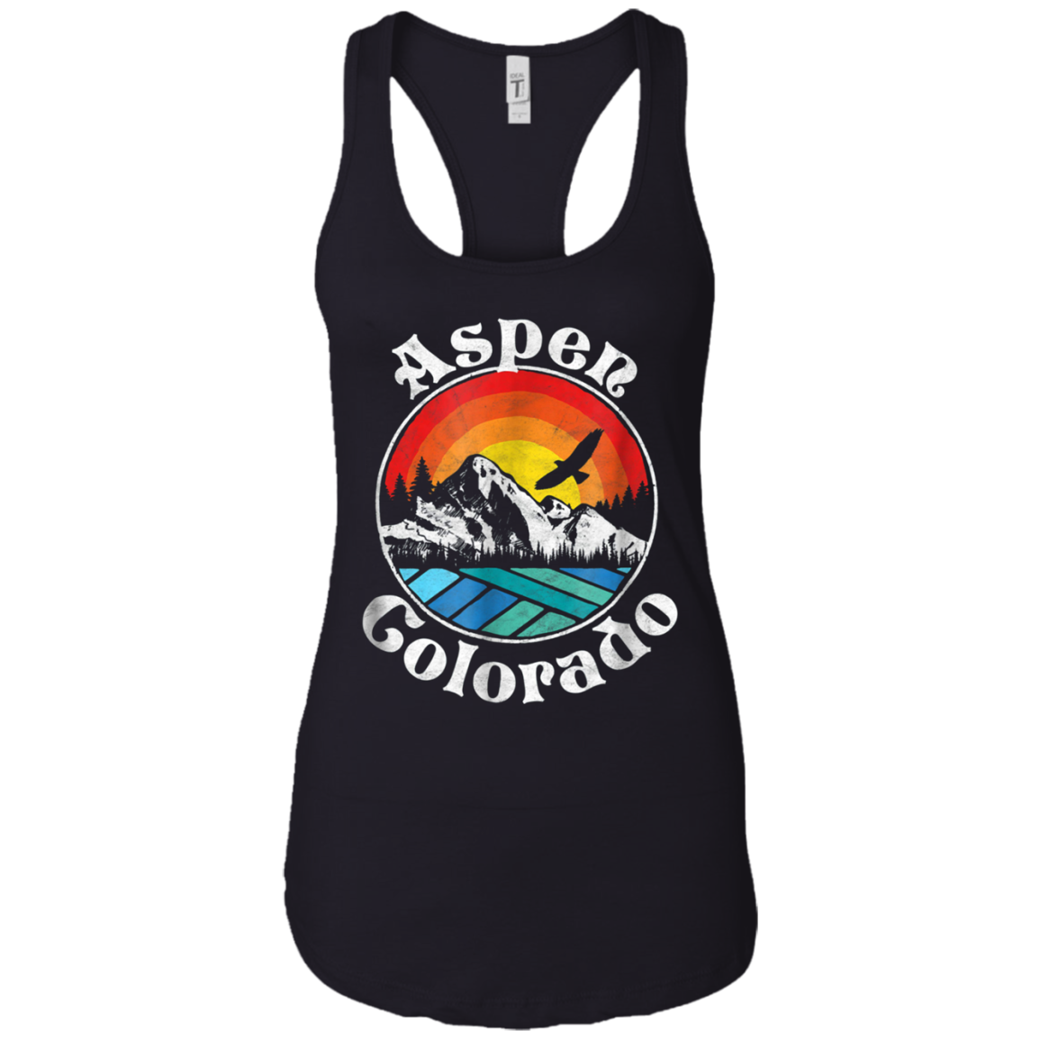 Aspen Colorado Vintage Mountain Outdoor Hiking Shirt