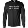 Image of Santa Fake News T-Shirt Trump Joke Funny Christmas Gift
