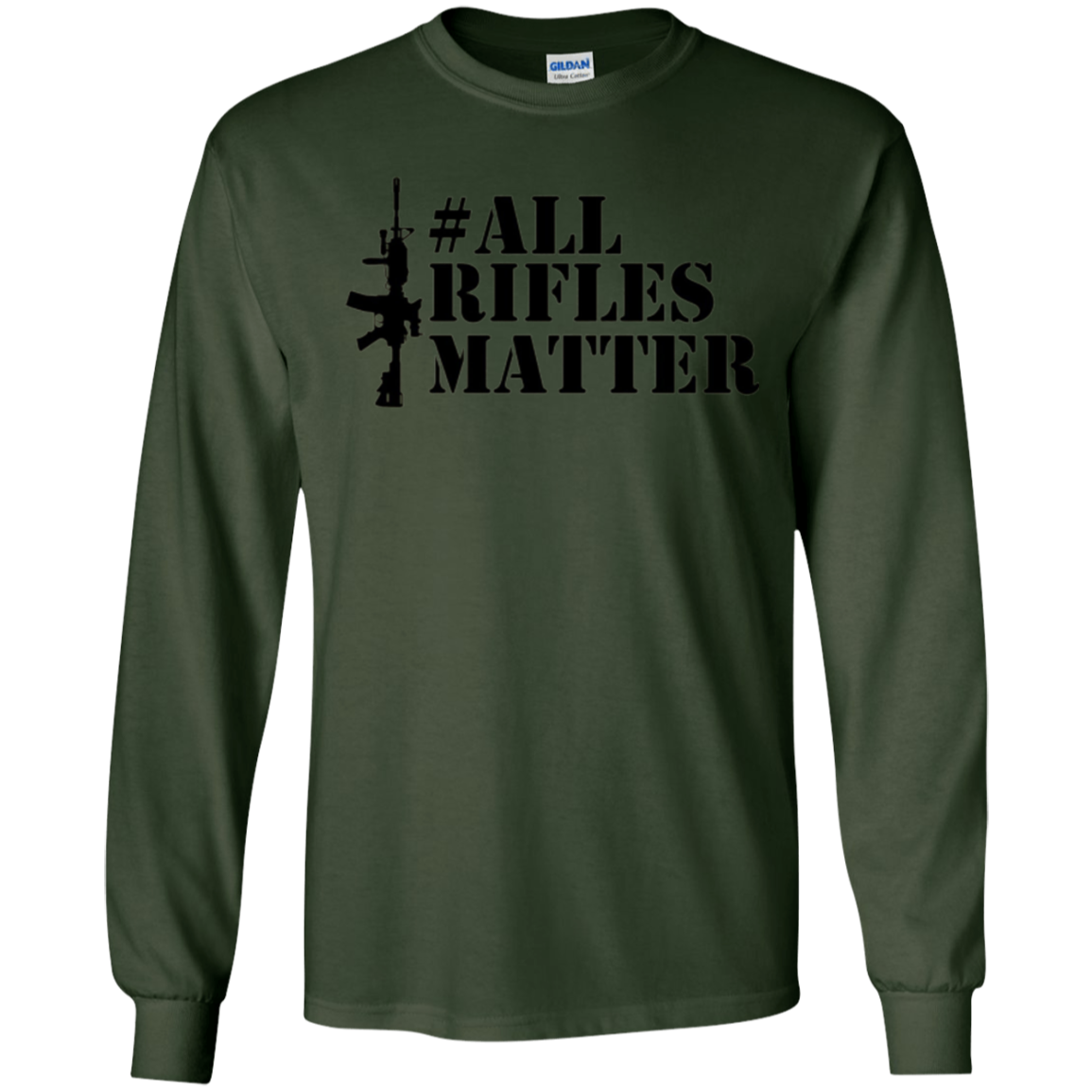 All Rifles Matter AR-15 Tactical Rifle 2nd Amendment T-shirt