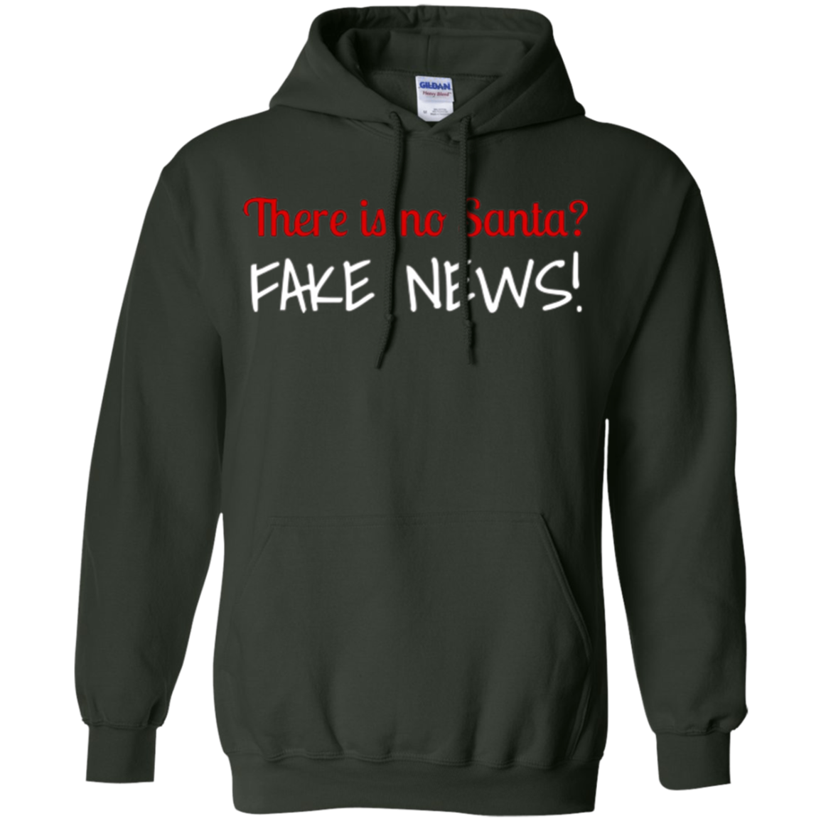 Santa Fake News T-Shirt Trump Joke Funny Christmas Gift