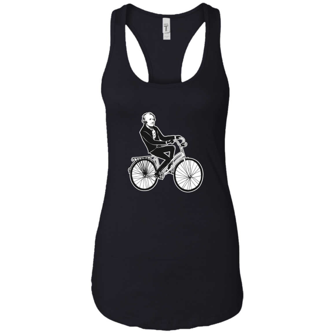 Alexander Hamilton Shirt | Alexander Hamilton on a Bicycle