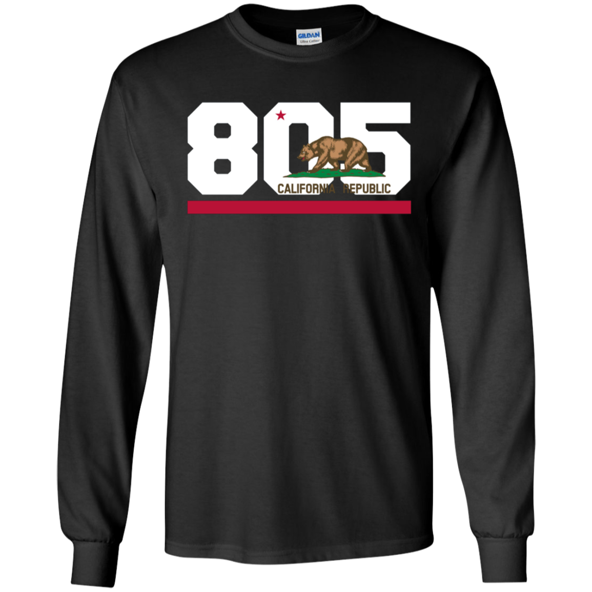 Area Code 805 shirt - Santa Barbara California tshirt