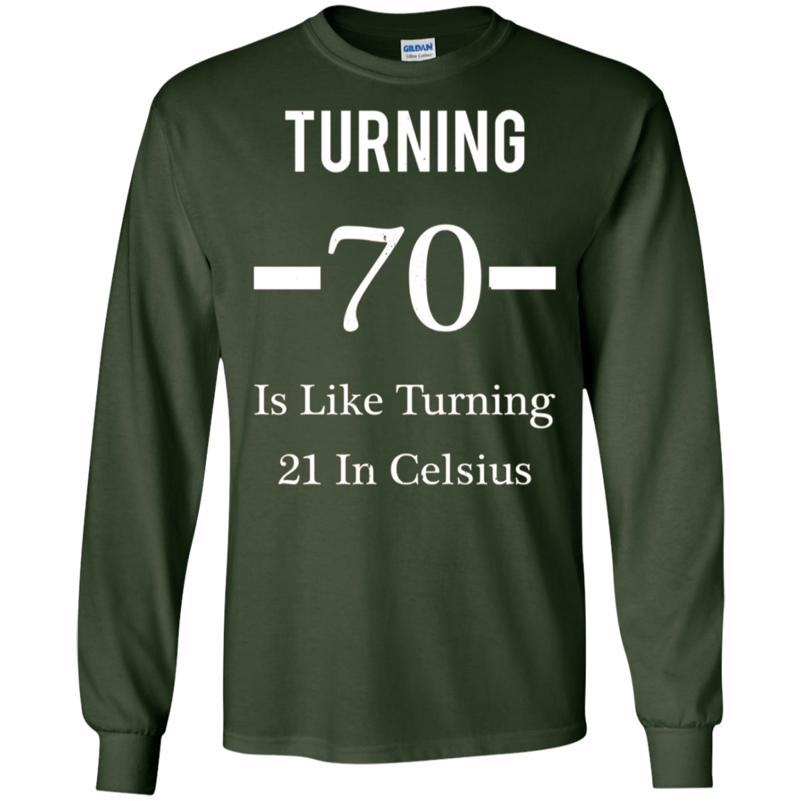 Funny Happy 70th Birthday T-Shirt for Men or Women
