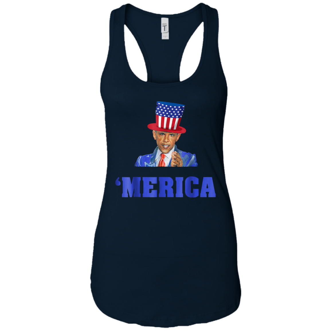 'Merica U.S.A Obama Flag President Gift