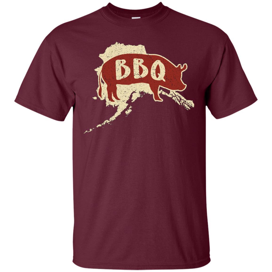 Alaska BBQ Sauce Barbecue Chef Shirt : Funny Meat Cook