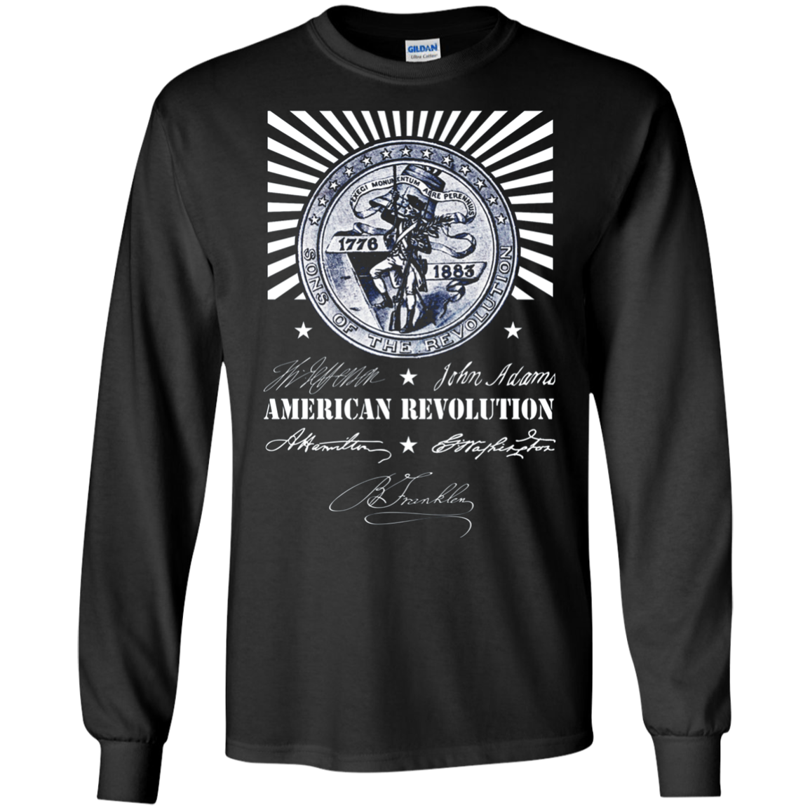 American Revolution Shirt, US History, Hamilton, Washington