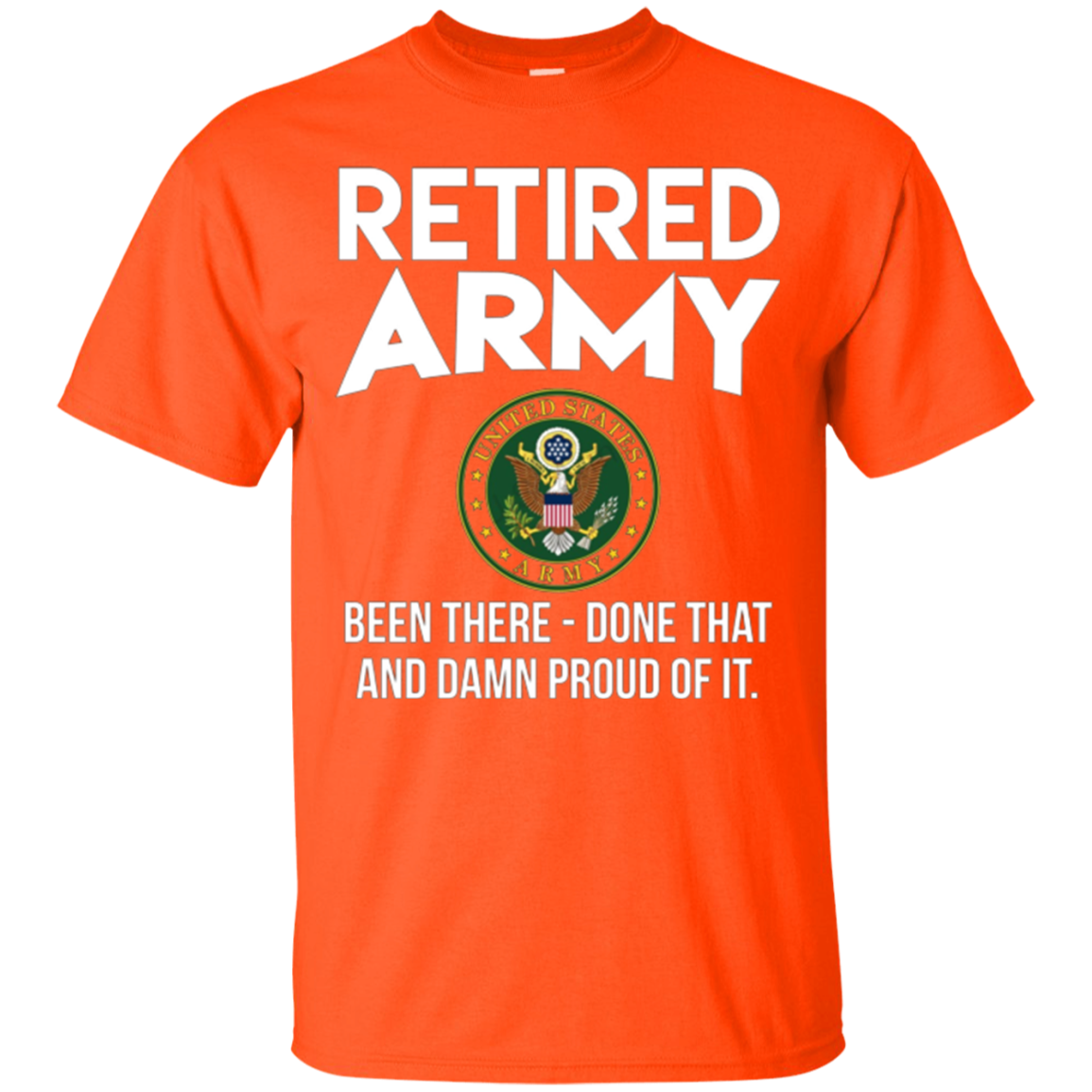 Army retired shirt - Retired army shirts - Military Retired