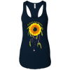 Image of Autism Awareness Sunflower Dream Catcher T Shirt