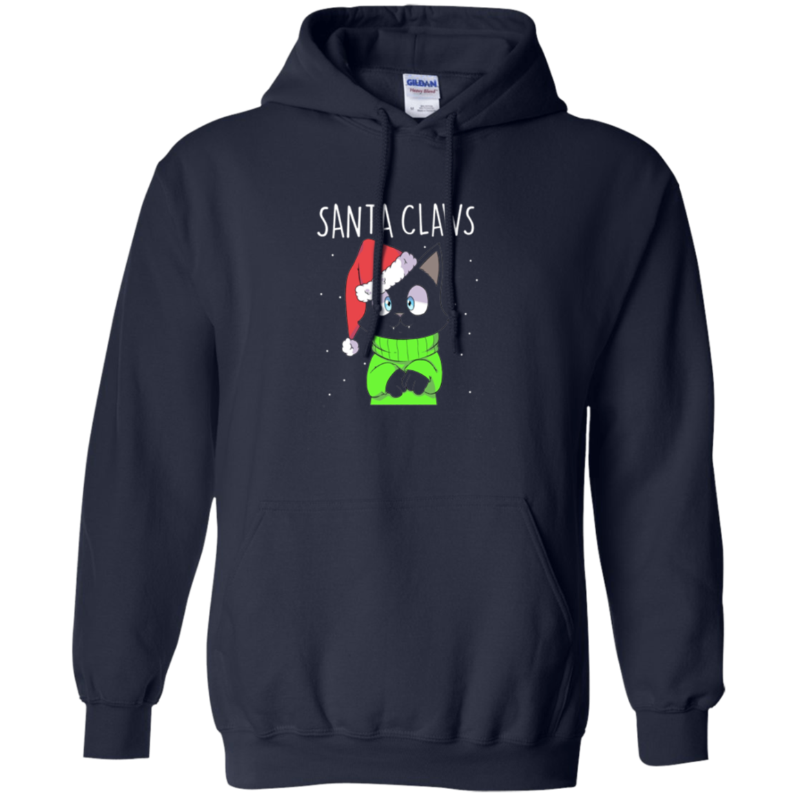 Santa Claws Cat Lovers Long Sleeve Shirt