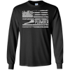 Image of American Plumber United States Flag Gift T-Shirt