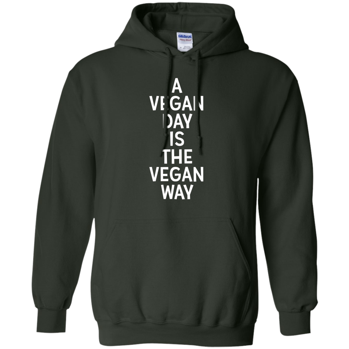 A Vegan Day Is The Vegan Way T-Shirt Veganism Joke Gift