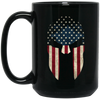 Image of American Spartan Old Glory Molon Labe USA Flag T-Shirt