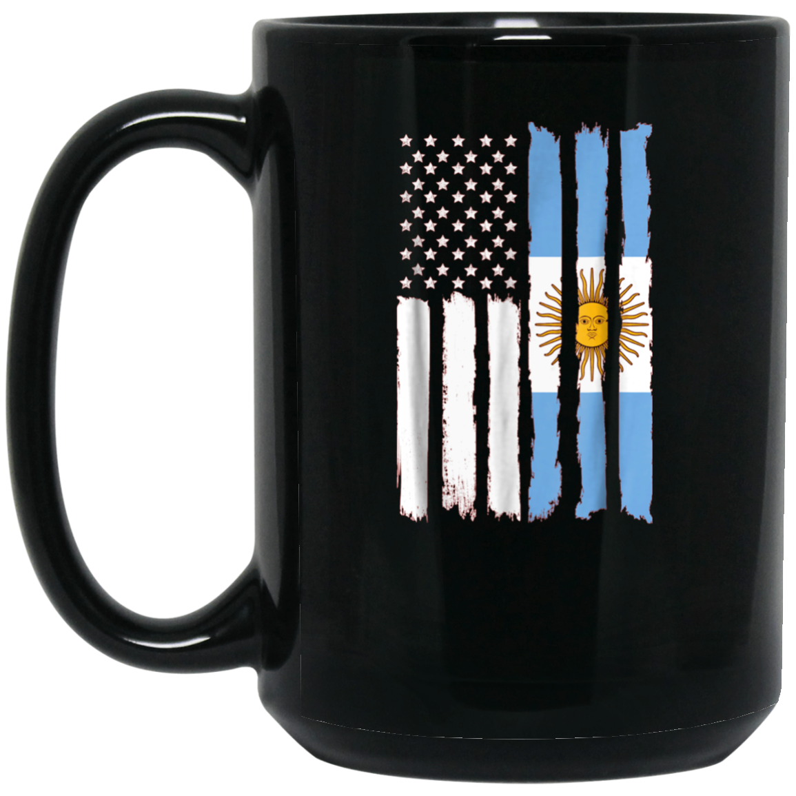 American Argentinian Patriotic Flag T-shirt