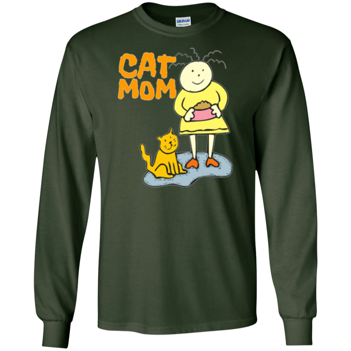 "Cat Mom" Cat Lover Cat Owner Cat Crazy T-Shirt