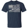 Image of American Plumber United States Flag Gift T-Shirt