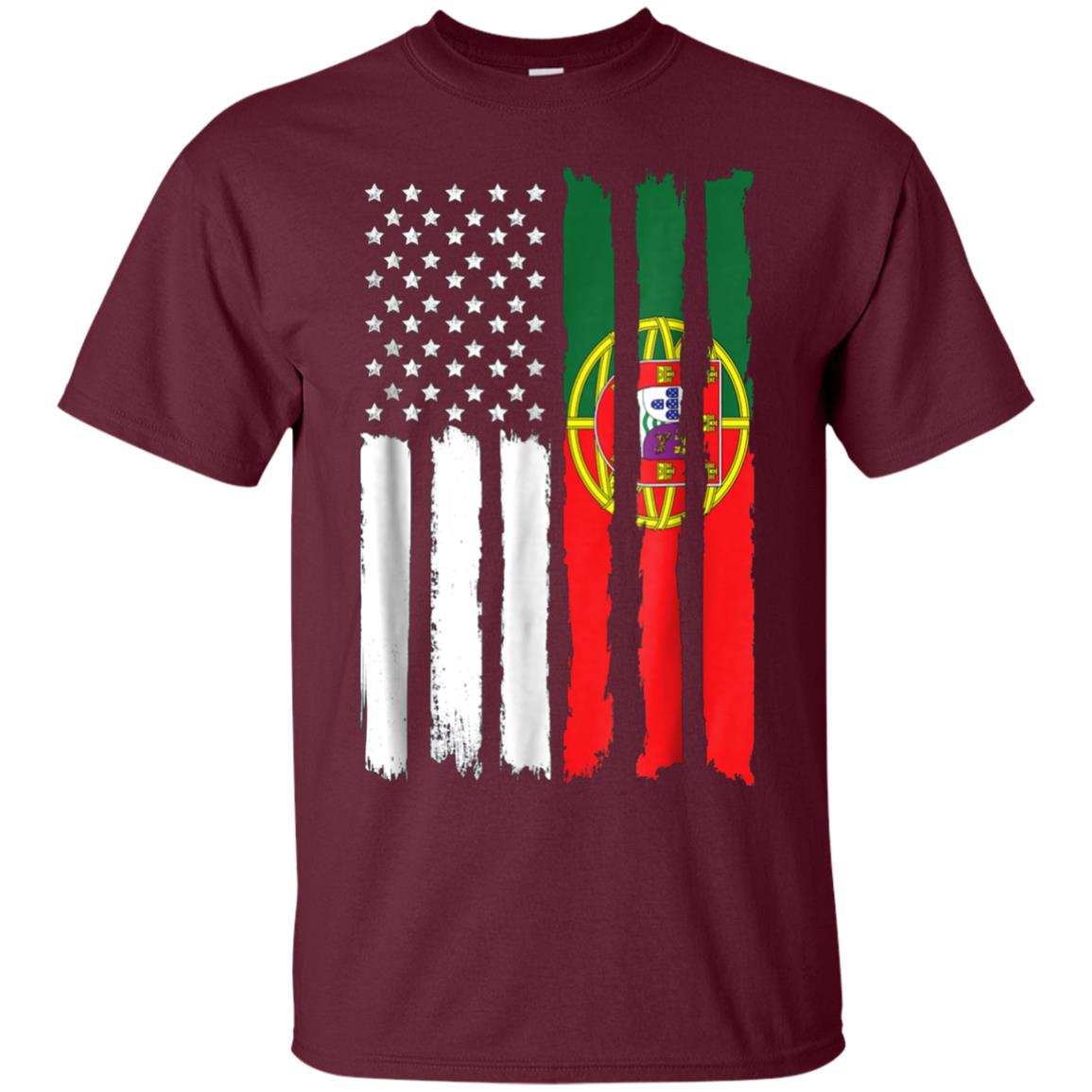 American Portugal Patriotic Flag T-shirt