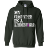 Image of Alzheimer's Awareness Tee For Grandfathers Purple Ribbon Tee