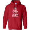Image of Angela T-Shirt Keep Calm and Let Angela Handle It