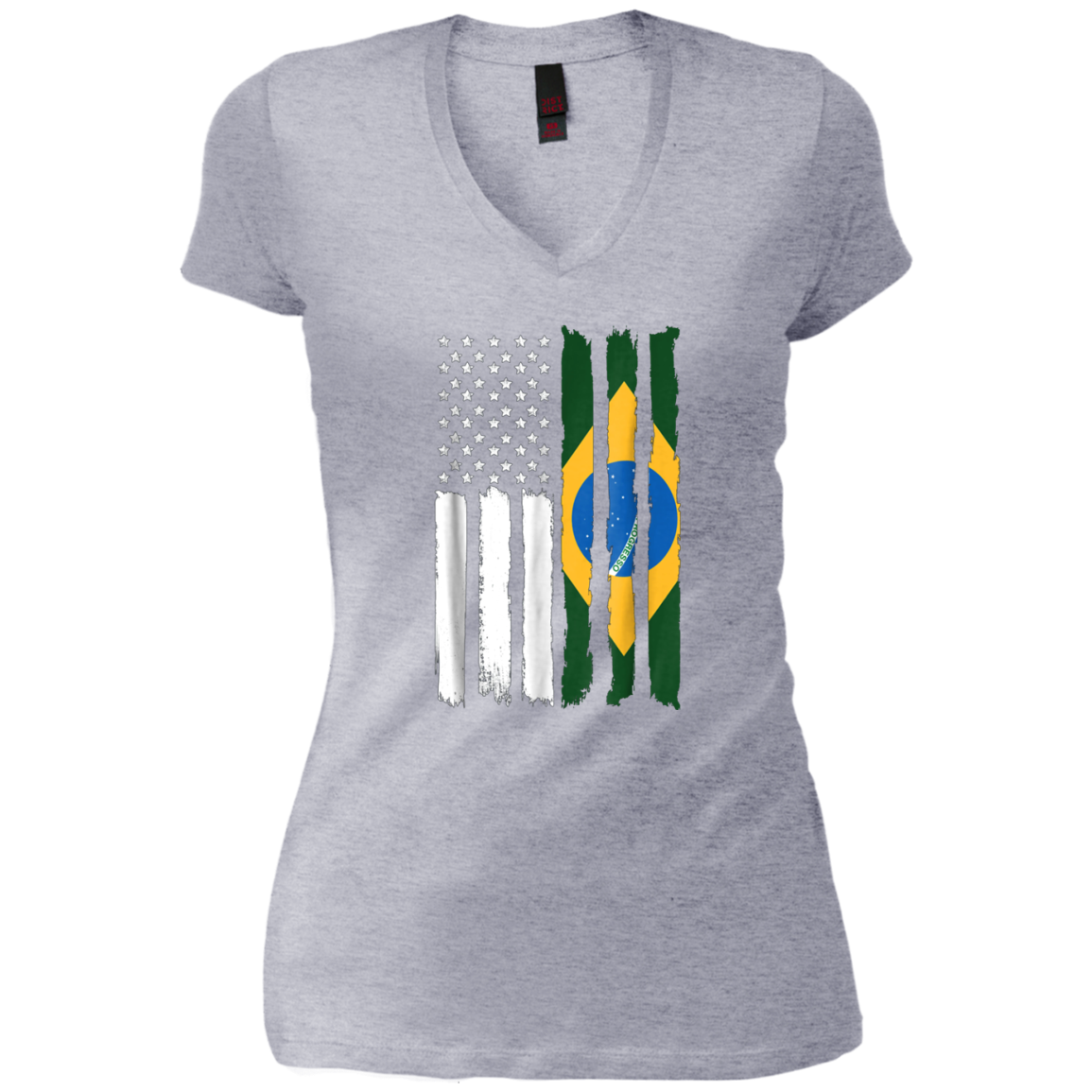 American Brazil Patriotic Flag T-shirt