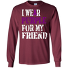 Image of Alzheimer's Awareness T-shirt I Wear Purple For My Friend