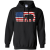 Image of ASIAN ELEPHANT American Flag Vintage T-Shirt