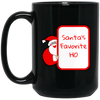 Image of Santa's Favorite Ho Merry Christmas Funny Adult Shirt