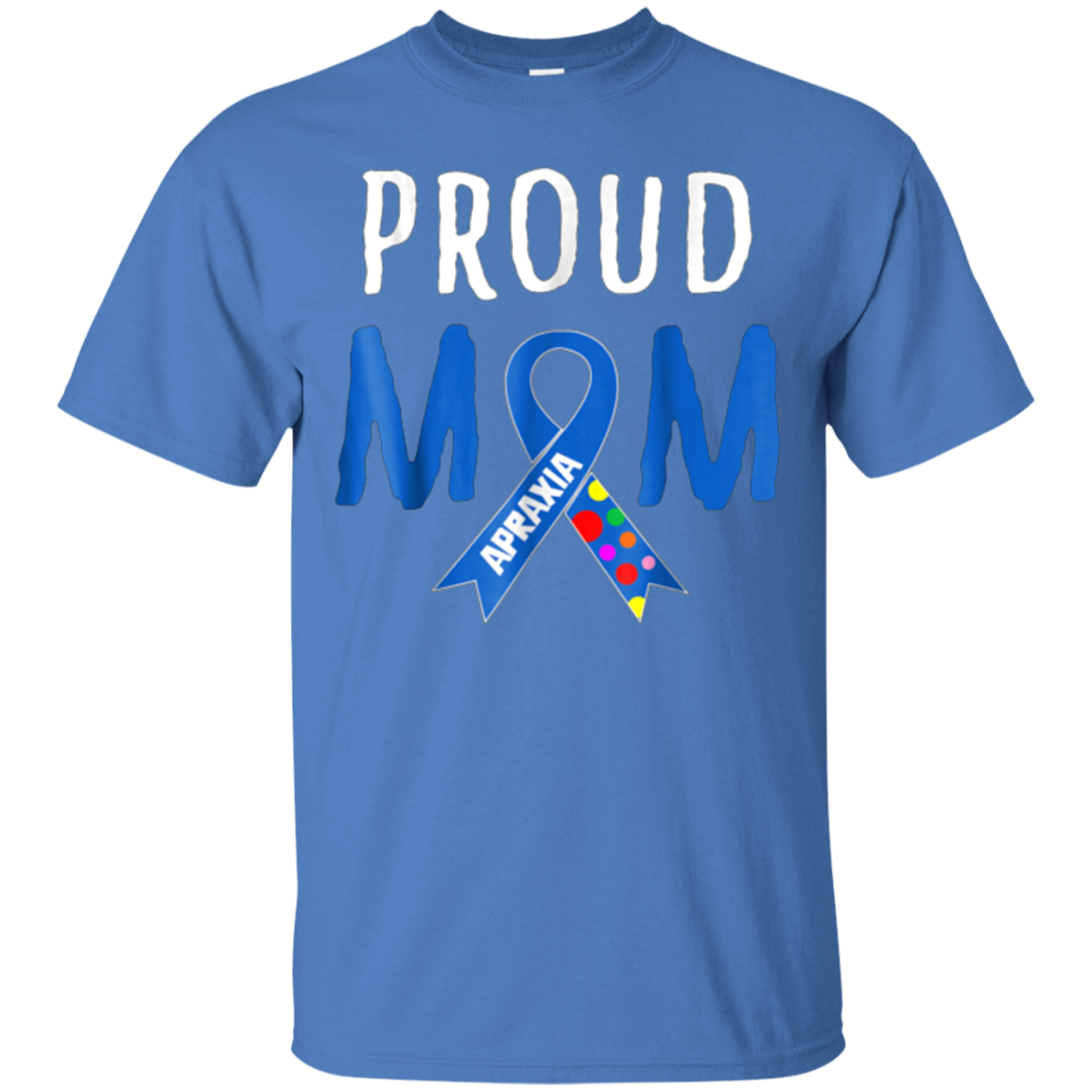 Apraxia Awareness T-shirt Mom Gift Apraxia Ribbon Shirt