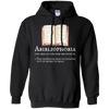Image of Abibliophobia Funny Definition T Shirt Reading Apparel
