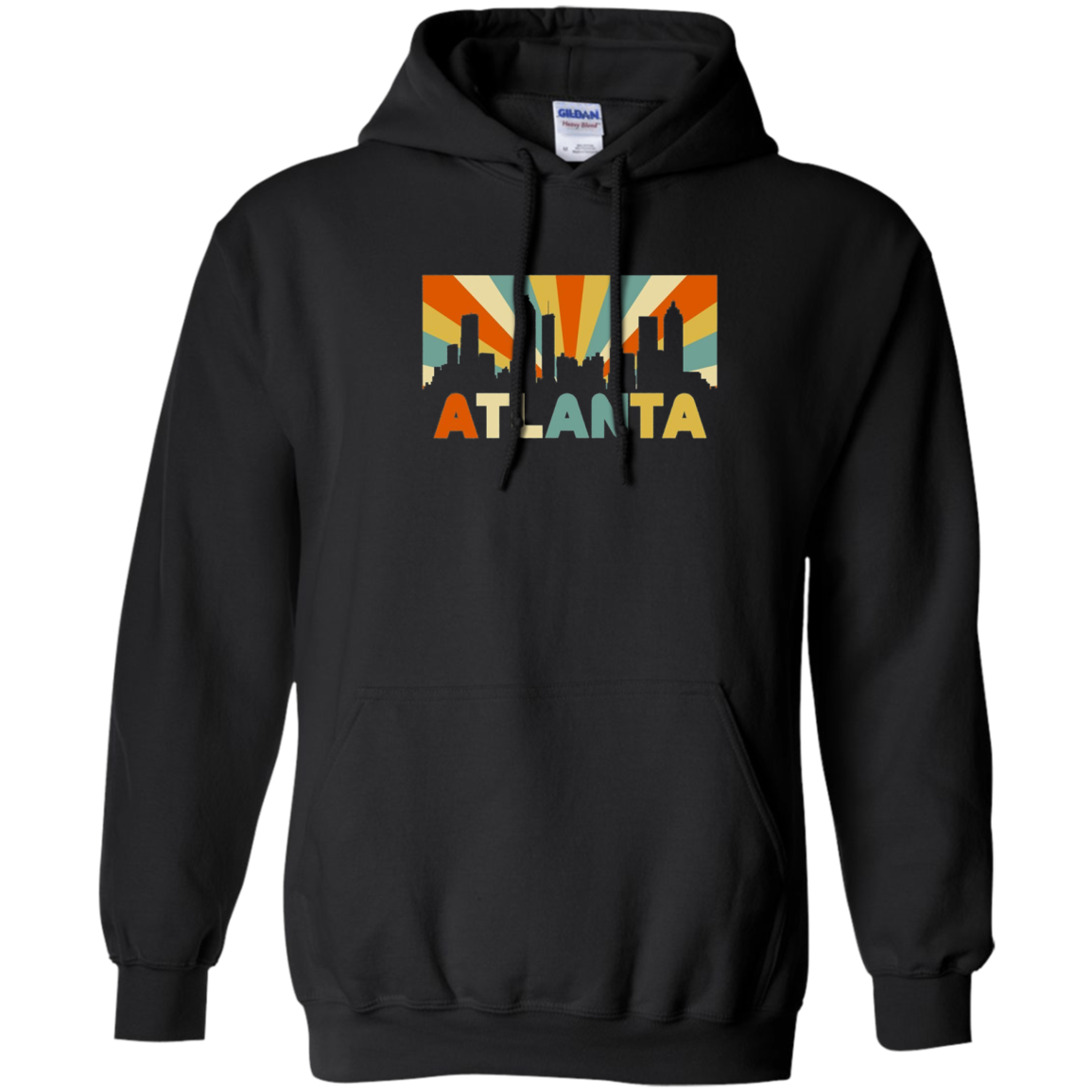Atlanta City Retro Vintage T-Shirt Atlanta Disco 70s Georgia
