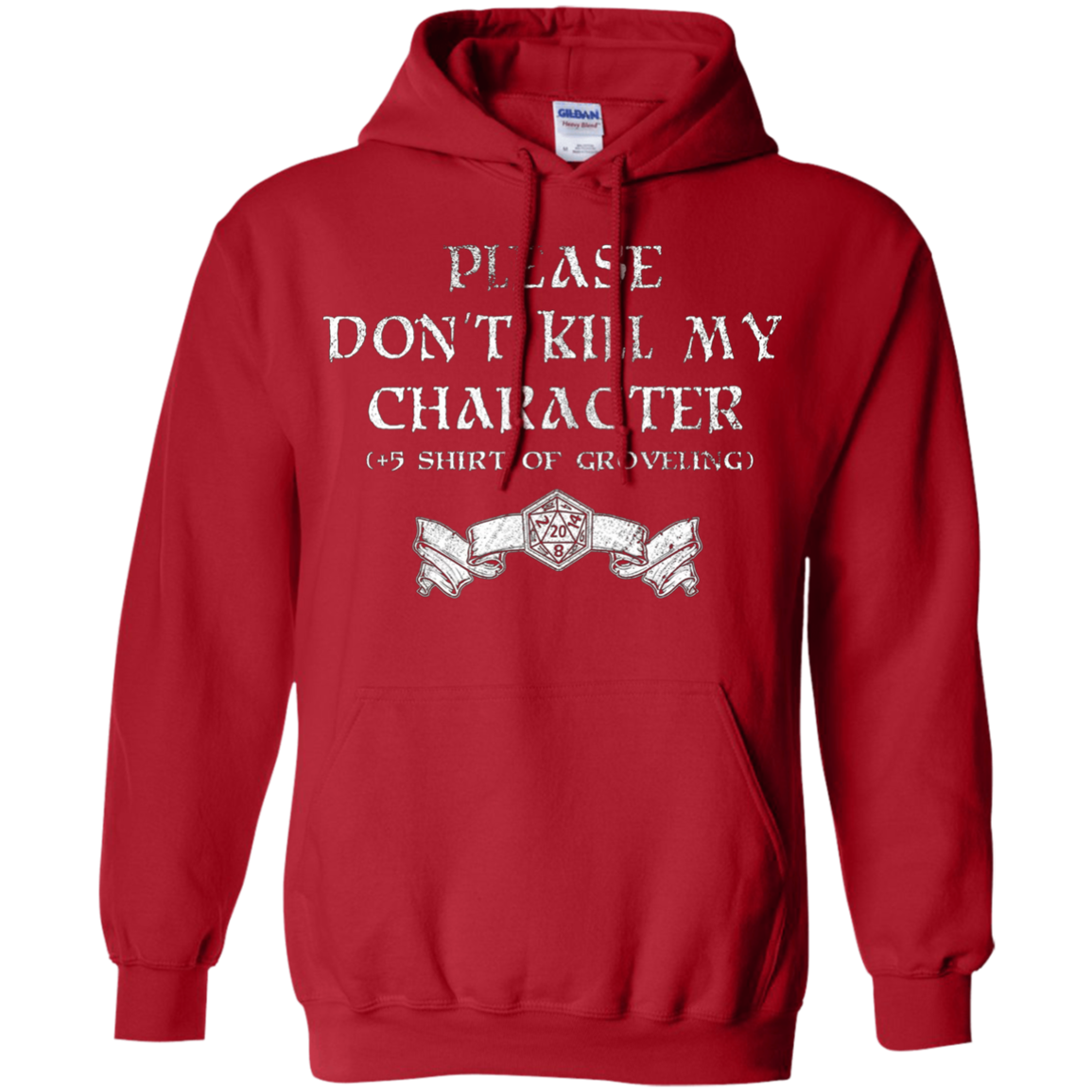 +5 Shirt of Groveling - Distressed Tabletop RPG T-Shirt