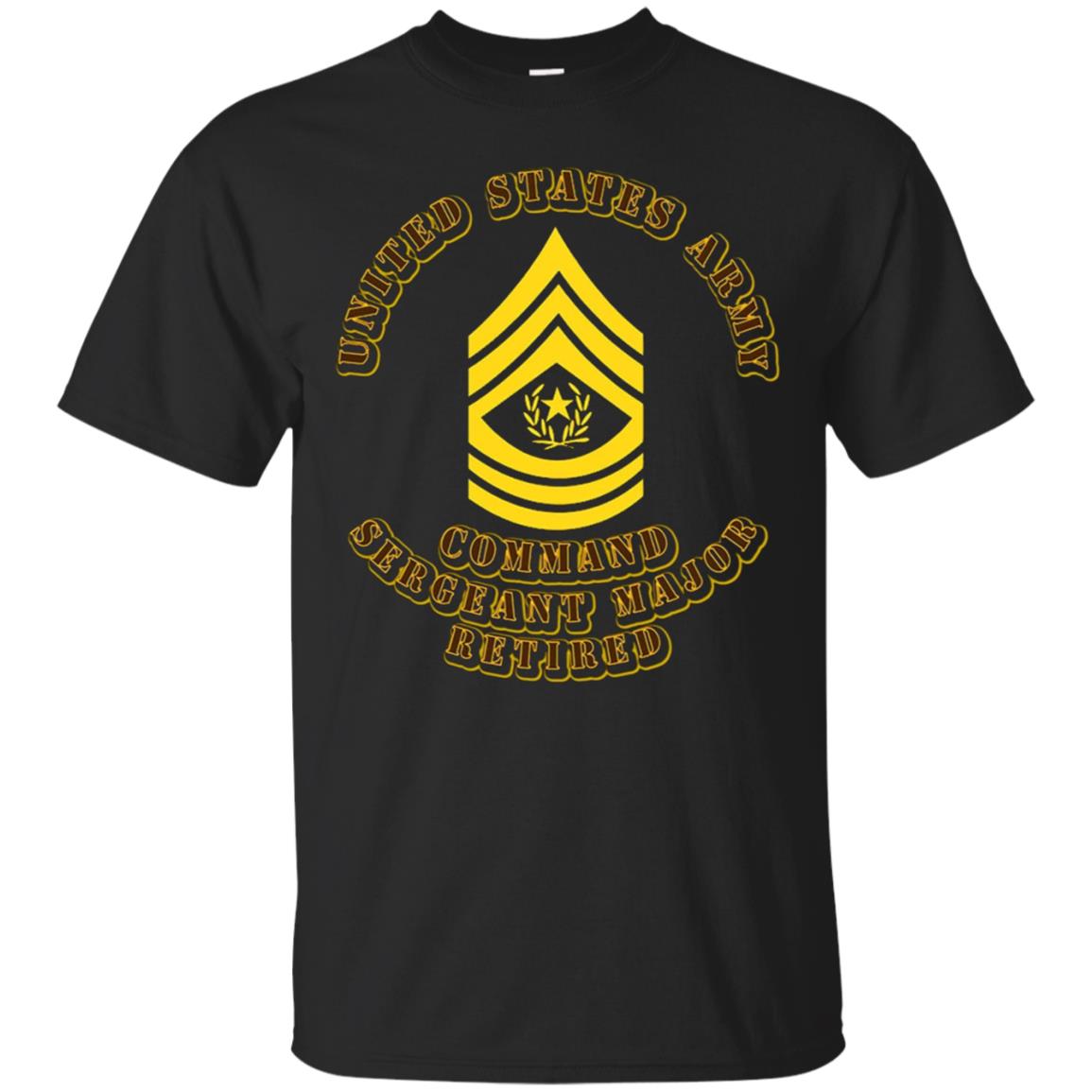 Army - Command Sergeant Major Retired Tshirt