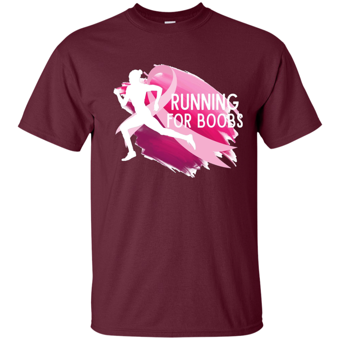 A Running For Boobs T-Shirt