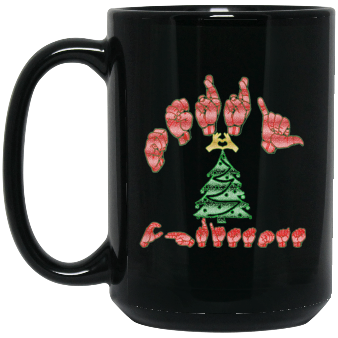 American Sign Language Christmas T shirt great gift idea